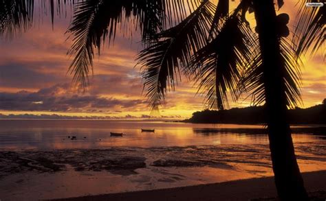 Nosy Be Madagascar Hd Wallpaper Beach Sunset Wallpaper Sunset