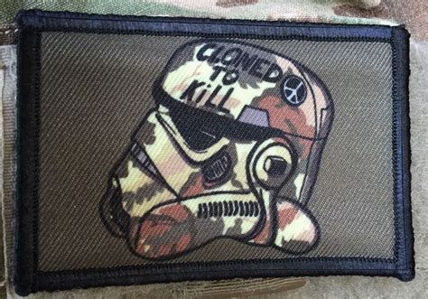 Star Wars Stormtrooper Cloned To Kill Morale Patch Traditional Tattoo