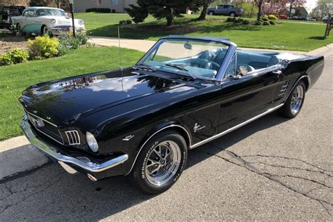 1966 Ford Mustang Convertible 289 3 Speed For Sale On Bat Auctions
