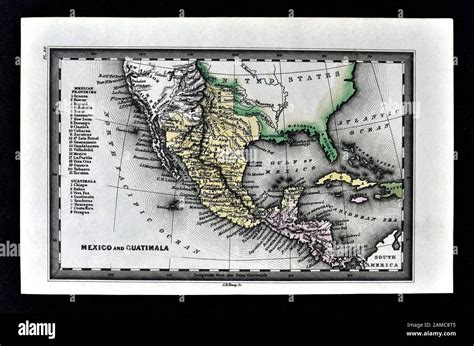 Mapa Mexico Antiguo Fotos E Imágenes De Stock Alamy