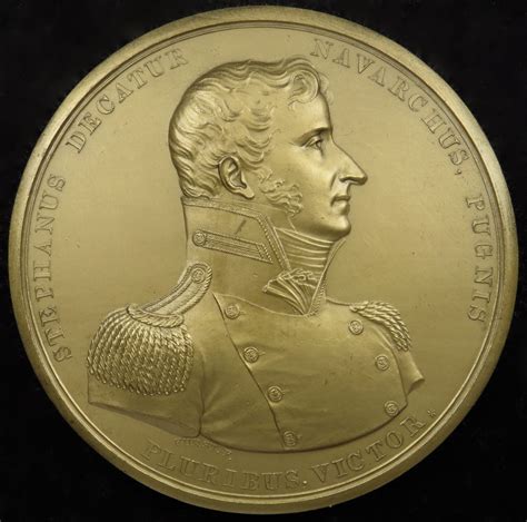 Us Mint Medal No 506 Captain Stephen Decatur War Of 1812 65 Mm