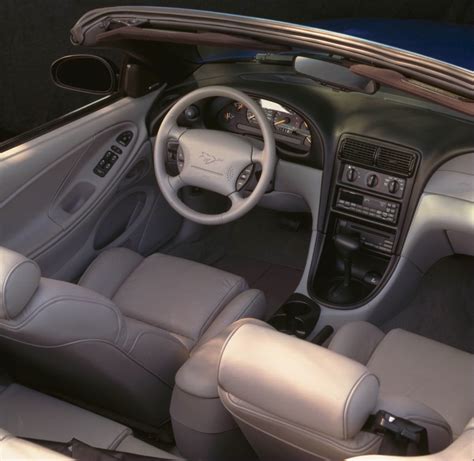 Atlantic Blue 1998 Ford Mustang Gt Convertible