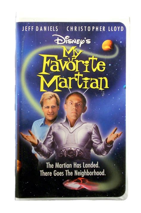 Disneys My Favorite Martian Vhs 1999