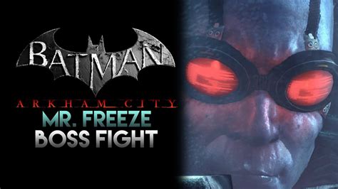 Batman Arkham City Mr Freeze Boss Fight New Game Youtube