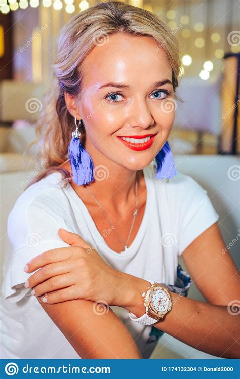 Russian Tv Presenter Singer And Actor Ekaterina Danilova Editorial Stock Image Image Of Leps
