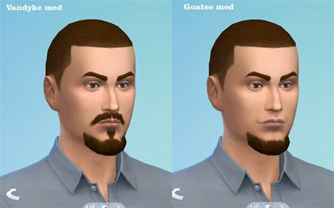 My Sims 4 Blog Vandyke Medium And Goatee Medium Beards By Necrodog