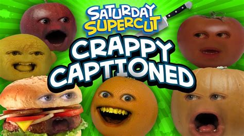 Every Crappy Captioned Annoying Orange Episode Saturday Supercut