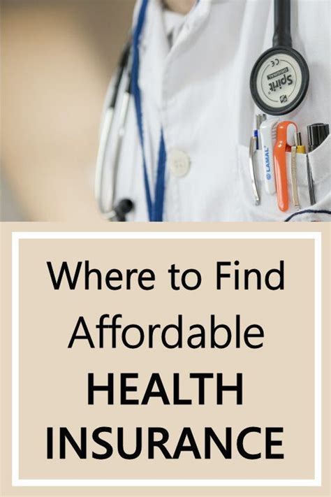 Private insurance may also provide better aftercare. Where to Find Affordable Health Insurance | Affordable health insurance, Health insurance ...