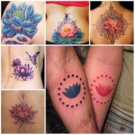Tatuaggi Fiori Di Loto Immagini Foto Significato E Simbologia