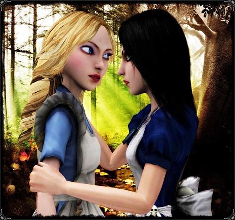 Sweet And Dark Alice Kiss Kiss Kiss ♥ Disney Version Disney Alice Alice Madness