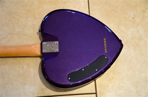 Daisy Rock Debutante Heartbreaker Guitar In Cosmic Purple 24 34 Scale Posh Guitars