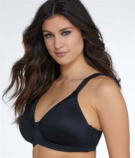 Leading Lady Black Luxe Body Backsmooth Wire Free T Shirt Bra Size 40a