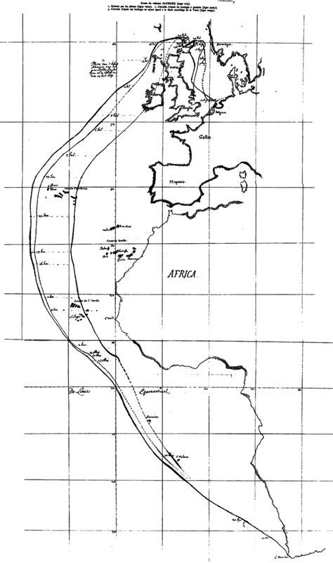 Route Taken By The Alcmaer The Route Determined By The Ships