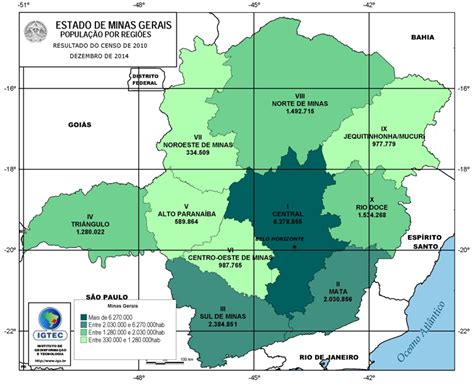 Blog De Geografia Mapa De Minas Gerais Images