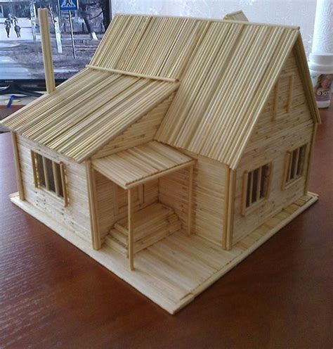 Pics for gt popsicle house blueprints from popsicle stick house plans free. Dollhouse plans and kits : #Dollhouse #plans #kits in 2020 | Popsicle stick houses, Popsicle ...