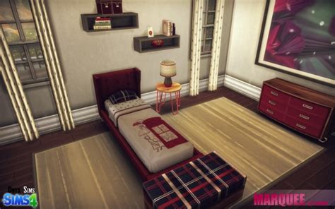 Marquee Bedroom Set At Onyx Sims Sims 4 Updates