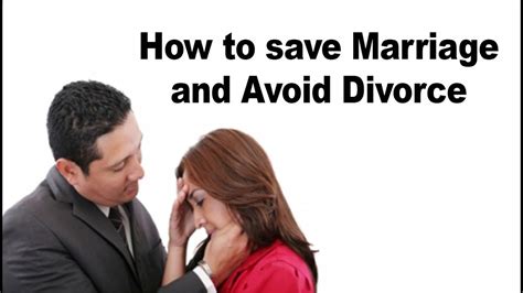 How To Save Marriage And Avoid Divorce Youtube