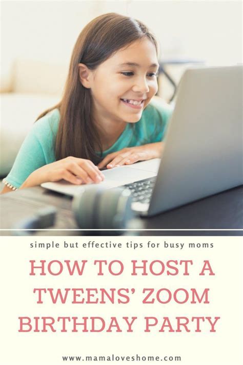 These are the very best zoom party ideas we've tried, why they're so fun, and how to set them up effectively. Super fun ideas for hosting a virtual tweens birthday party in 2020 | Tween birthday party ...