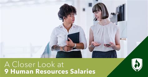 A typical hr manager job description may include the following human resource manager duties & responsibilities. A Closer Look at 9 Human Resources Salaries | Rasmussen ...