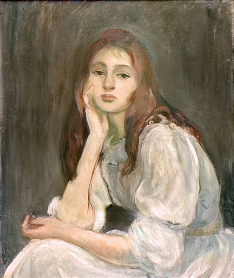 Berthe Morisot Woman Impressionistantiques And The Arts Weekly