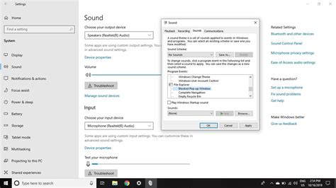 How To Disable Or Change Sounds In Windows 10 Fix File System Error
