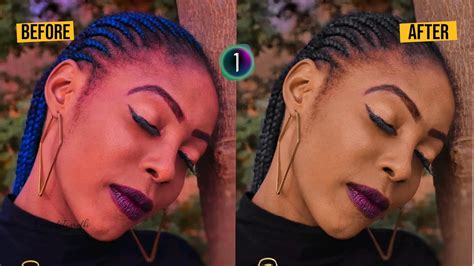How To Retouch Phone Camera Portrait To Professional Level Using
