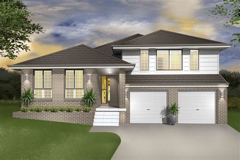 We hope you can use them for inspiration. Denman - Split Level / Sloping Block | Marksman Homes ...