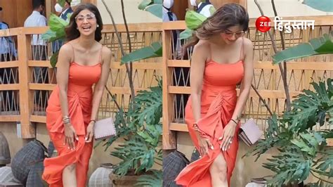 Shilpa Shetty Oops Moment Video Viral Actress Was Seen Handling The