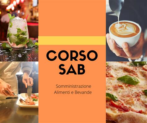 Il corso regionale ex r.e.c. Corso SAB Somministrazione Alimenti e Bevande (ex REC) Pareto