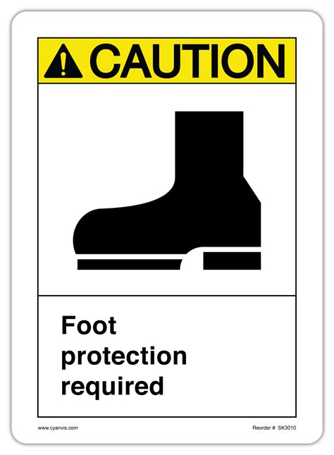 High Quality Asni Caution Safety Sign