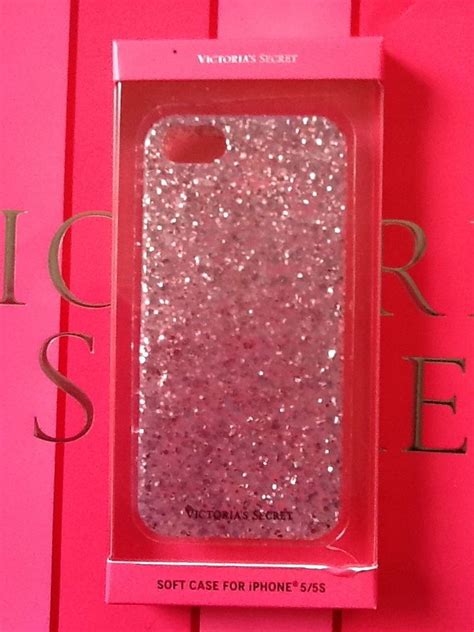 Victorias Secret Pink Glitter Iphone 5 5s Soft Case Glitter Iphone