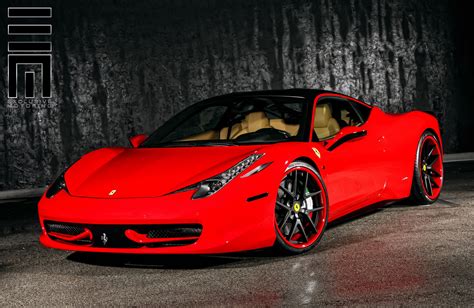 Ferrari 458 On Colormatched Custom Wheels By Exclusive Motoring — Carid