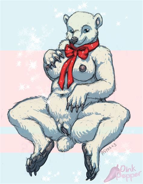 Rule 34 Acidapluvia Anthro Bear Breasts Clitoris Female Fur Furry Mammal Nude Polar Bear Pussy