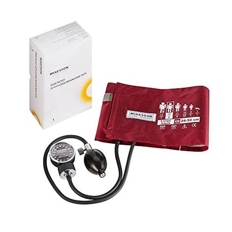 Mckesson Lumeon Deluxe Aneroid Sphygmomanometer Blood Pressure With