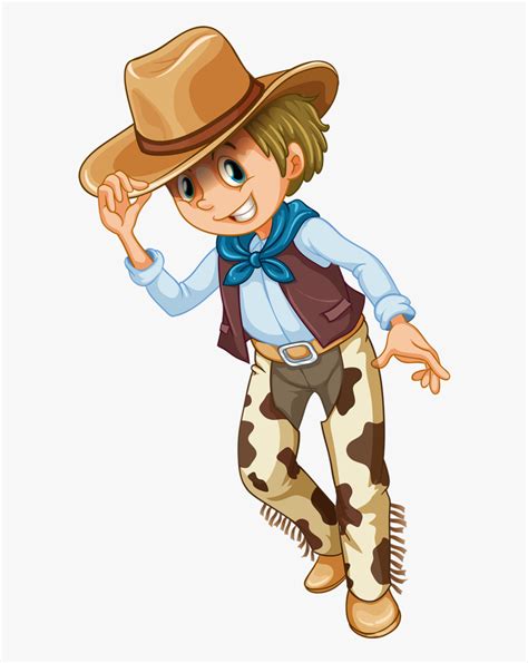Transparent Western Clip Art Png Cowboy And Cowgirl Teens Clipart