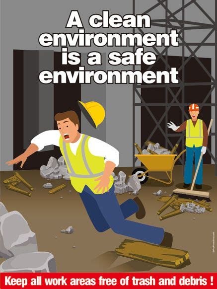 Slips Trips And Falls Prevention Safety Poster Shop Safety Posters