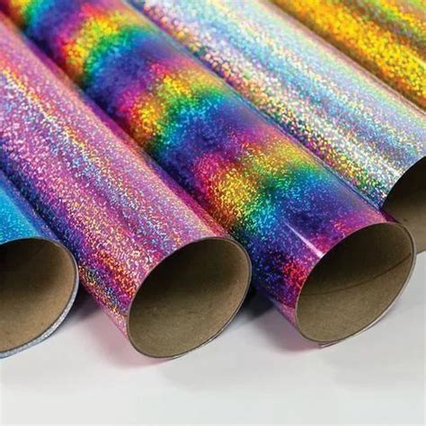 Smtf Holographic Heat Transfer Vinyl Film Roll For T Shirt Printing