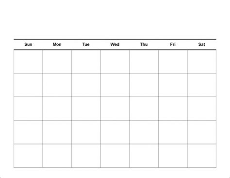 30 Day Printable Calendar Free Resume Templates