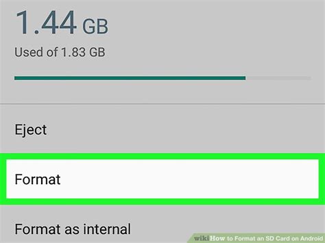 Recover accidentally formatted android files. How to Format an SD Card on Android: 7 Steps (with Pictures)