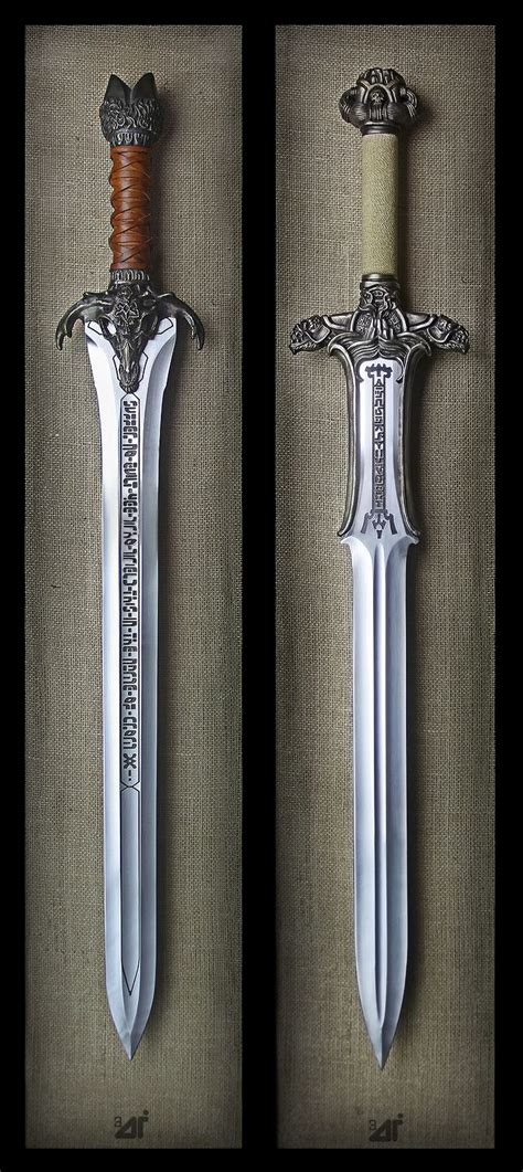 Albion Armorers Replica Conan The Barbarian Swords Hand Sharpened By