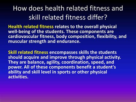 Ppt Skill Related Fitness Components Powerpoint Presentation Free