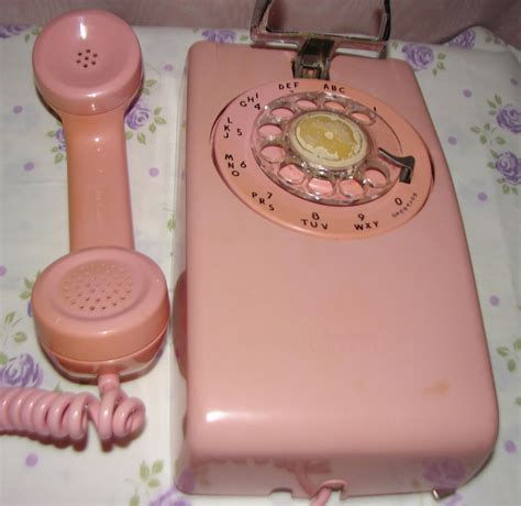 Farm Girl Pink ~ Vintage Pink Princess Phone Love A New