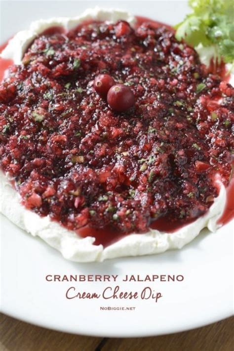 Cranberry Jalapeno Cream Cheese Dip This Dip Is Amazing The Perfect