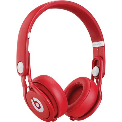 Beats By Dr Dre Mixr Lightweight Dj Headphones Red