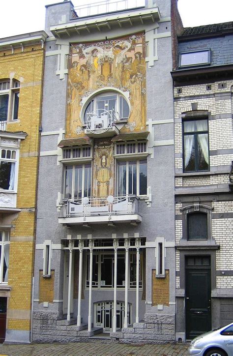 Maison Paul Cauchie Rue Des Francs 5 1040 Bruxelles Architecture Art