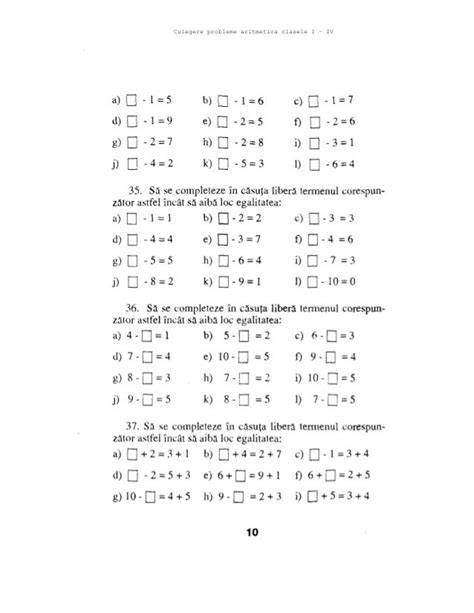 Exercitii Matematica Clasa 1 Pdf