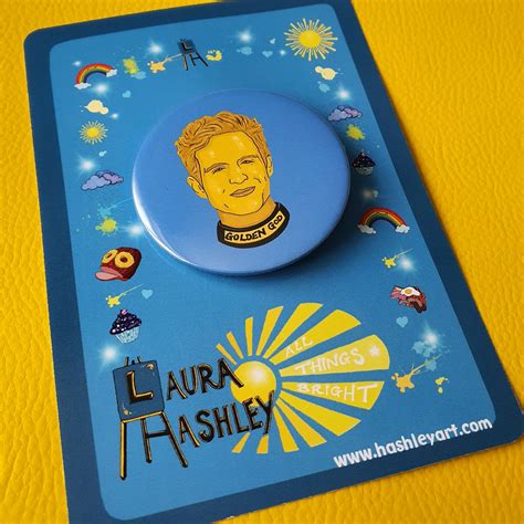 Always Sunny Dennis Badges Golden God 58mm Button Badge Etsy