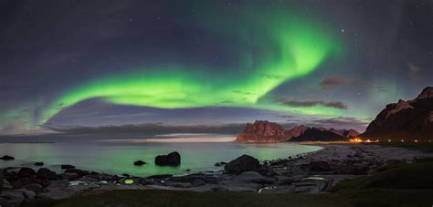 Expose Nature Aurora Borealis Over Lofoten Norway 2048x983 Photo By