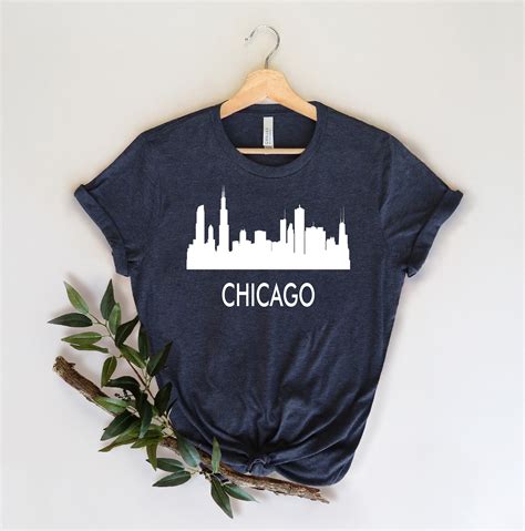 Chicago Shirt Chicago T Shirt City Shirt Chicago T Etsy