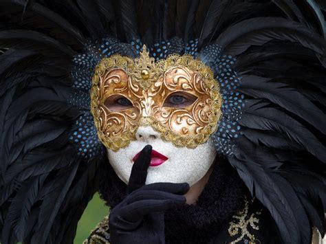 Venetian Mask Colombina Carnival Of Venice Italy Beautiful Modern